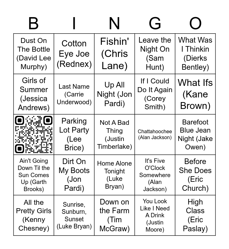 upbeat-country-bingo-card