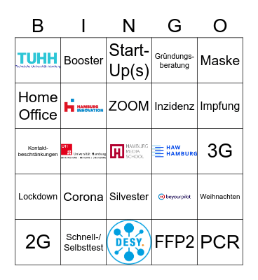 beyourpilot "Bullshit Bingo" zum Jahresstart Bingo Card