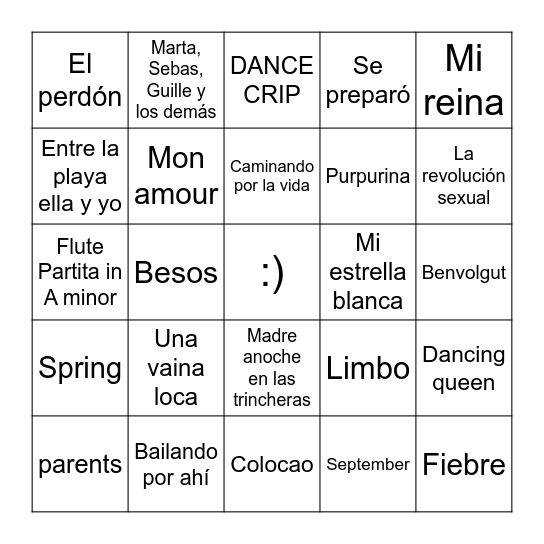 Bingo Sant Esteve Bingo Card