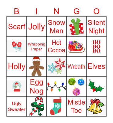 Mercury Product Holiday Bingo Card