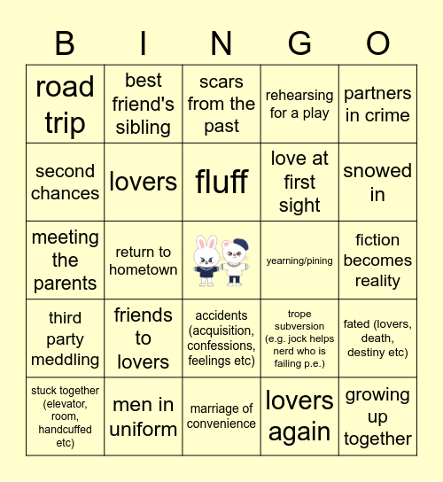 HYUNHO Bingo Card