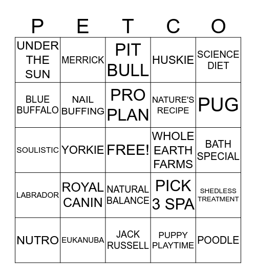 CONVERSION BINGO Card