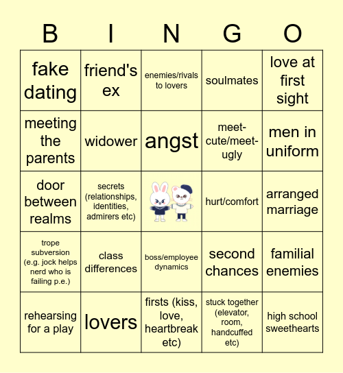 HYUNHO Bingo Card