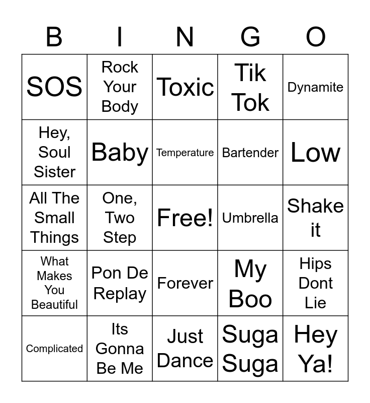 2000s-hits-1-bingo-card