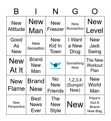 Happy "NEW" Year Bingo Card
