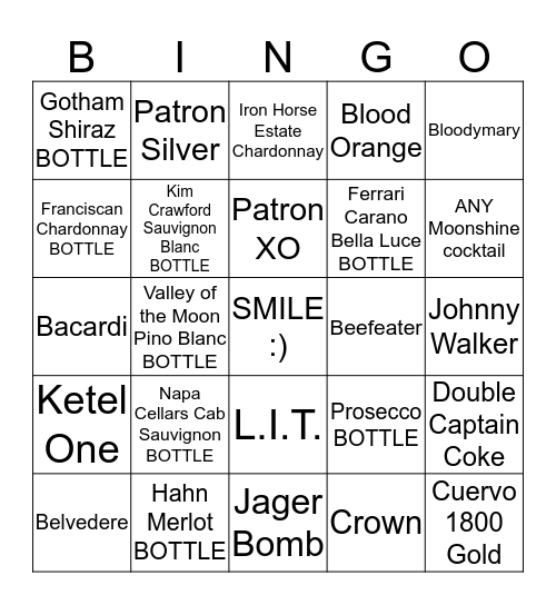 BRIAN's Bingo Card