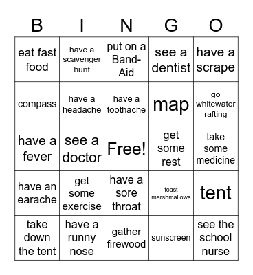 Turning Point 4 Bingo Card