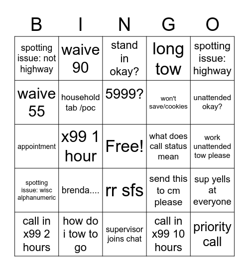 happy new year Bingo Card