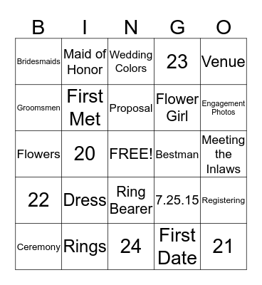 Bearden-Boland Bingo Card