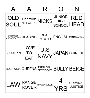 IZOMAR'S BABY SHOWER Bingo Card