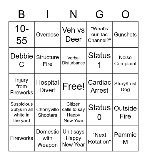 GOODBYE 2021! Bingo Card