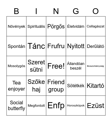 Luna Bingo Card