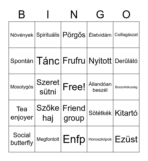 Luna Bingo Card