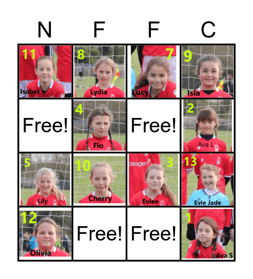 Assist Bingo! Bingo Card