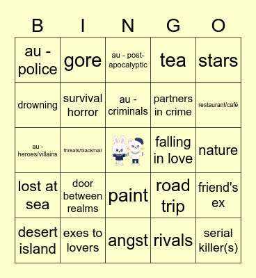 HYUNHO Bingo Card