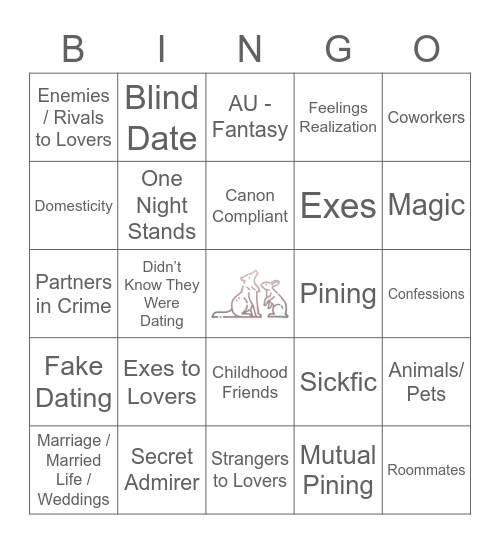 MINCHAN Bingo Card