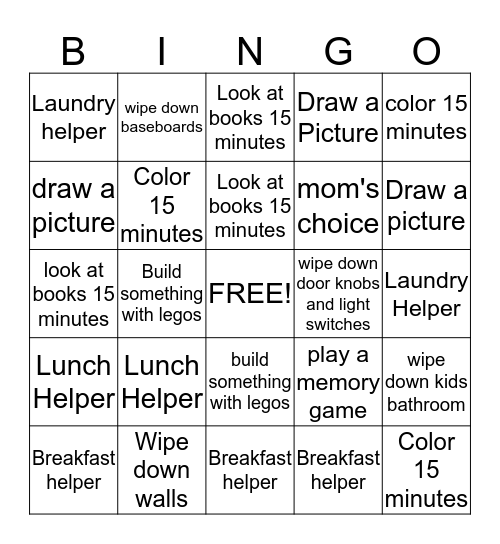 Drake's Bingo Card