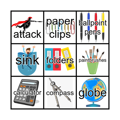 Explorer 1 unit 1 Bingo Card