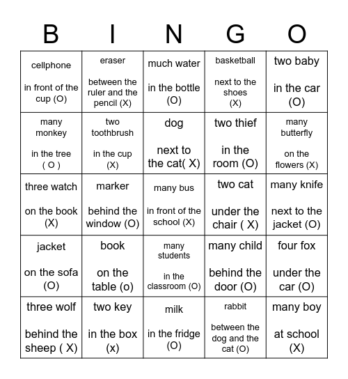 Is there a  ../ Are there any.... Bingo Card