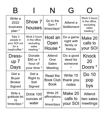 Presidio SoJo Bingo 1/04-2/01 Bingo Card