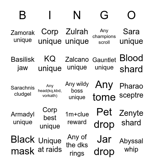 Dutchmfos Bingo Card