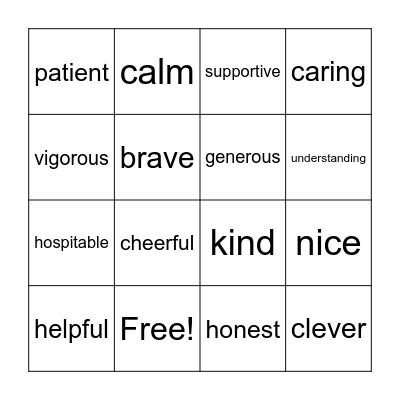 Happy grandparents day! Bingo Card