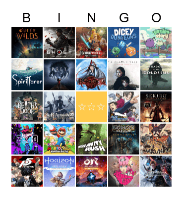 eggmoon's backlog battle 2022 Bingo Card