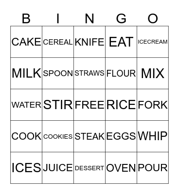 CARLIE'S BINGO Card