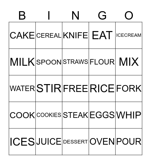 CARLIE'S BINGO Card