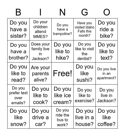 Play Present Tense Game with Bingo [Free Printable]