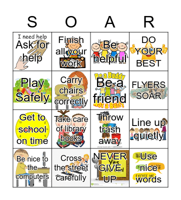 PBIS BINGO Card
