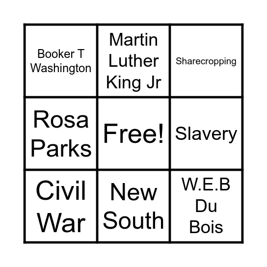 Who gonna Win Bingo Card