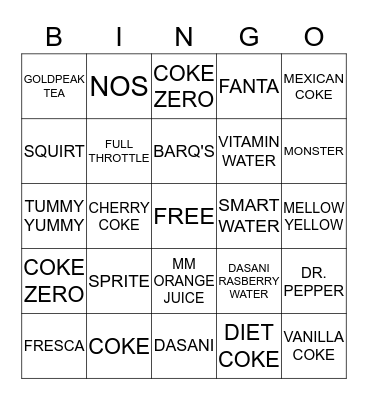 SWIRE BINGO Card