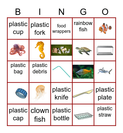 No Plastic Bags Bingo Card