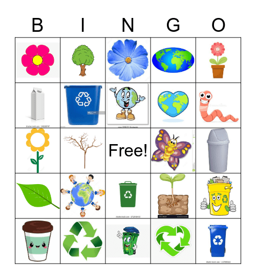 Environment Bingo Card