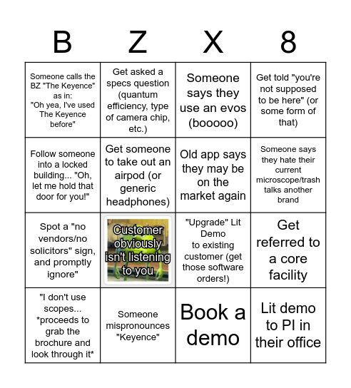 Lit Demo Bingo! Bingo Card