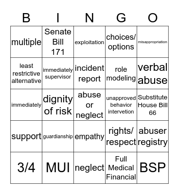 CSS BINGO!!!! Bingo Card