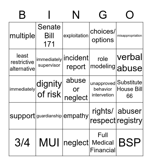 CSS BINGO!!!! Bingo Card