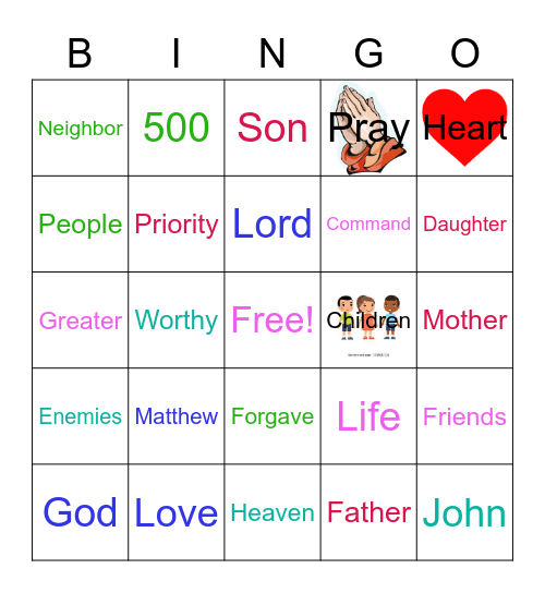 January 9, 2022 Bingo Card