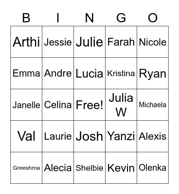 Cherry covid Bingo Card