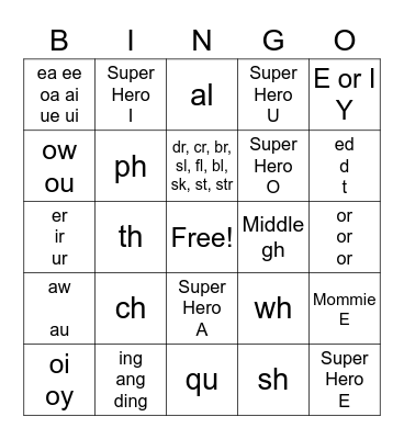 Secret Stories Bingo Card