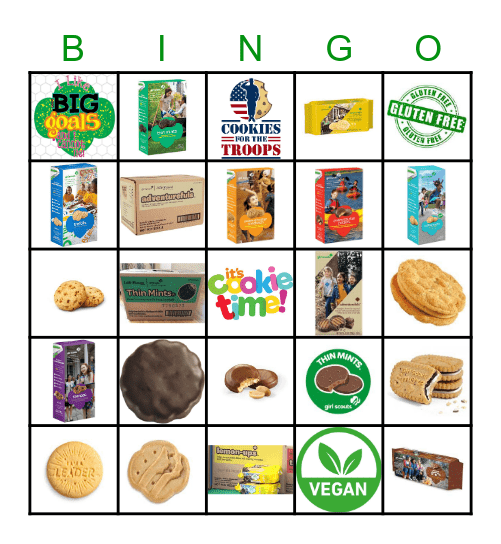 COOKIE BINGO Card