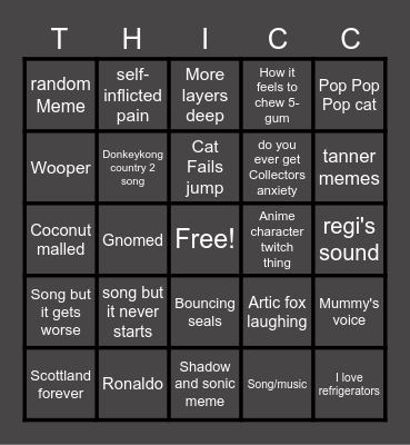 Smallant media share bingo Card