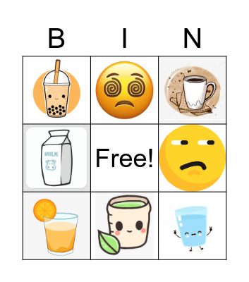 food&drink Bingo Card