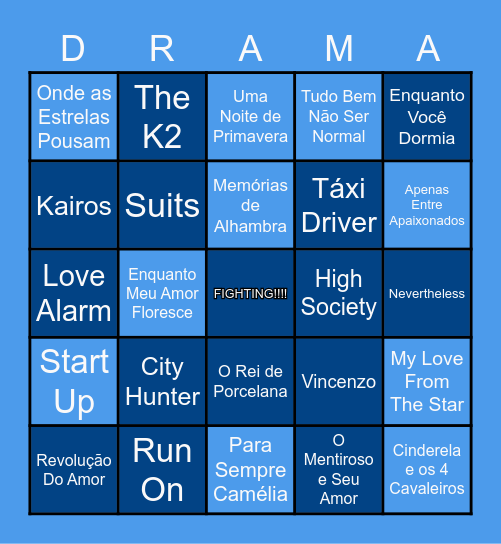 BINGO SEOUL: THE KINGDOM :) Bingo Card