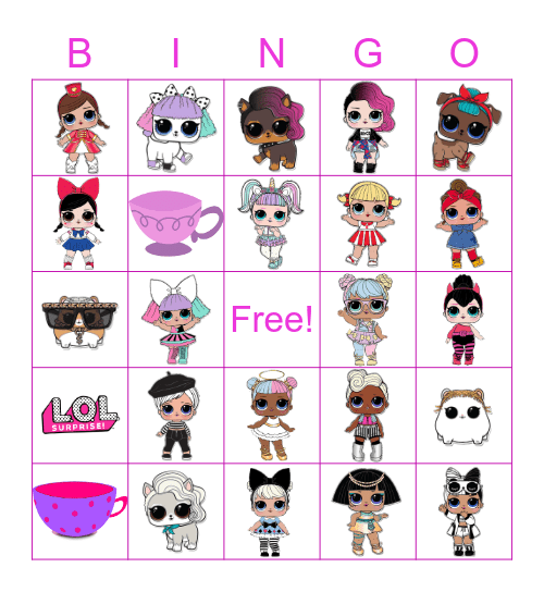 LOL Bingo Card