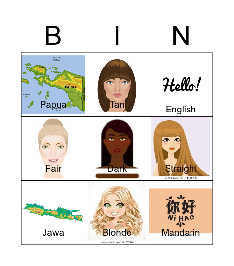 DIversity Bingo 3 Bingo Card