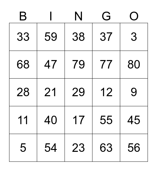 QDRO BINGO  Bingo Card