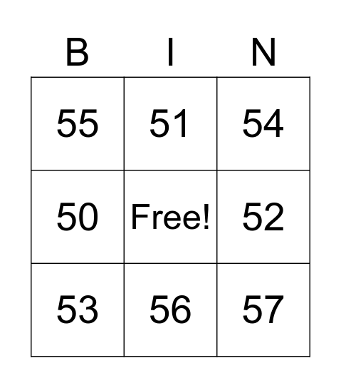 B48UKZ Bingo Card