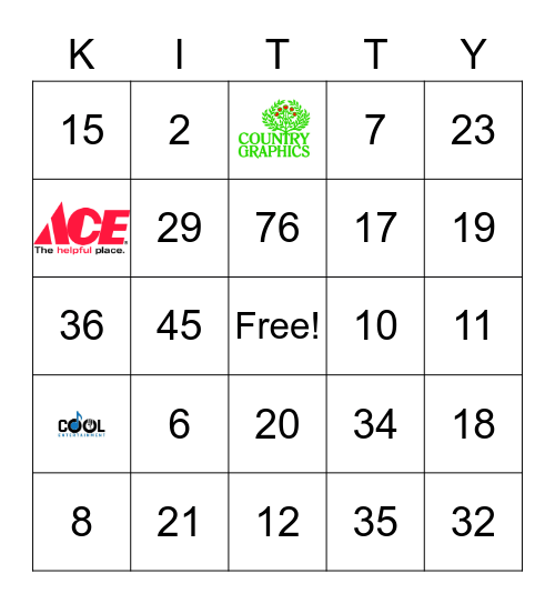 TEN LIVES CLUB BINGO Card